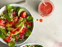 Spring strawberry salad