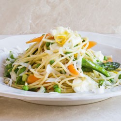 Spring vegetable pasta