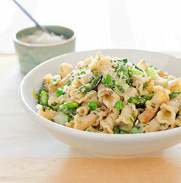 Spring vegetable pasta