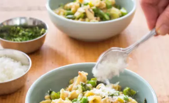 Spring vegetable pasta