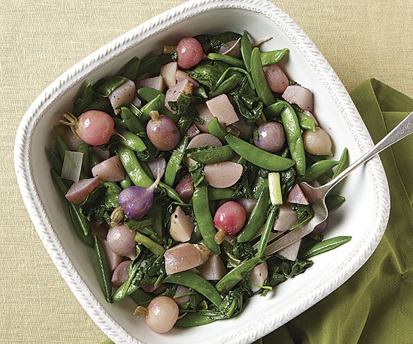 Spring vegetable ragoût
