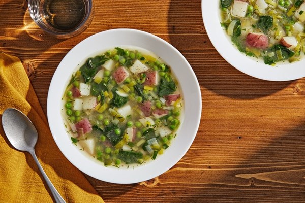 Spring vegetable soup