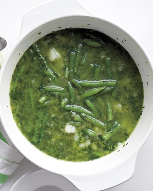 Spring vegetable soup