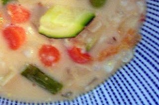 Spring vegetable soup