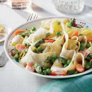 Spring veggie pasta