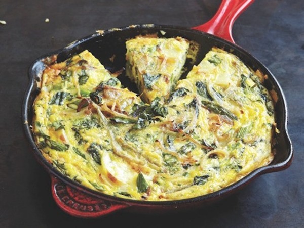 Springtime frittata from 'Family Table' (Cook the Book)