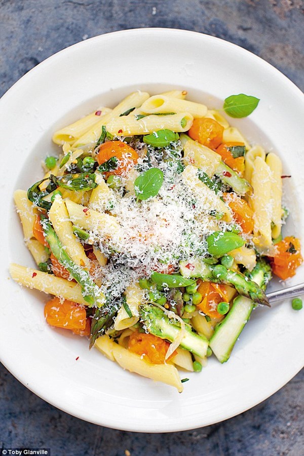 Springtime penne