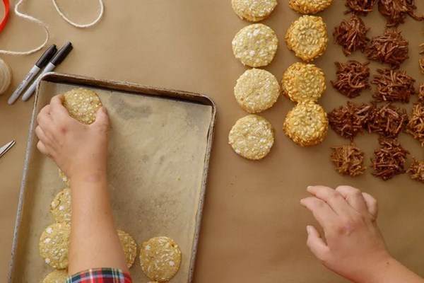 Sprinkle sugar cookies 