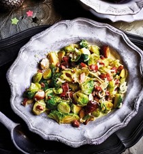 Sprout, chestnut and pancetta fricassee