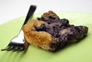 Sprouted berry cobbler