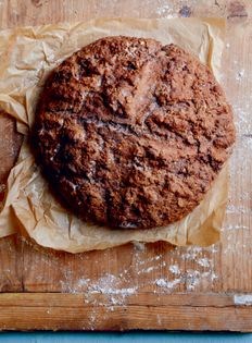 Sprouted multigrain soda bread