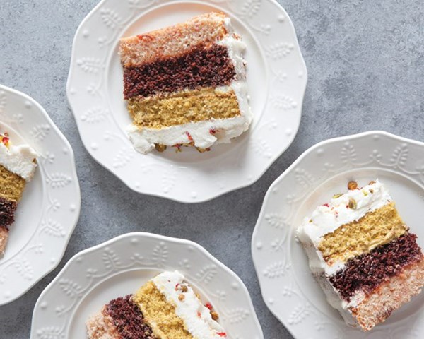Spumoni cake