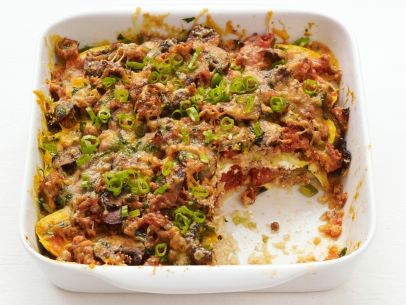 Squash and pork casserole