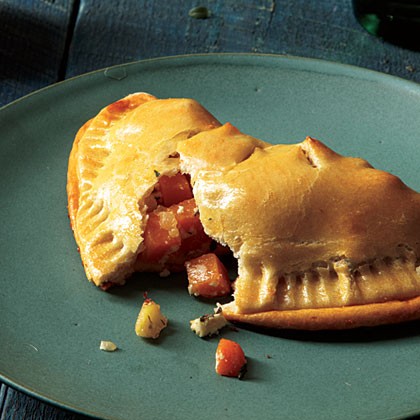 Squash-apple turnovers