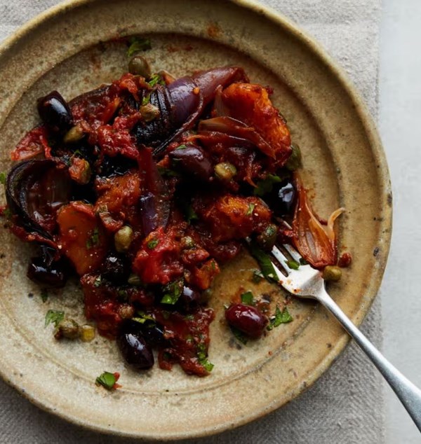 Squash caponata