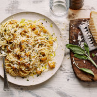 Squash carbonara