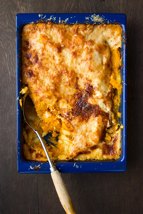 Squash gratin
