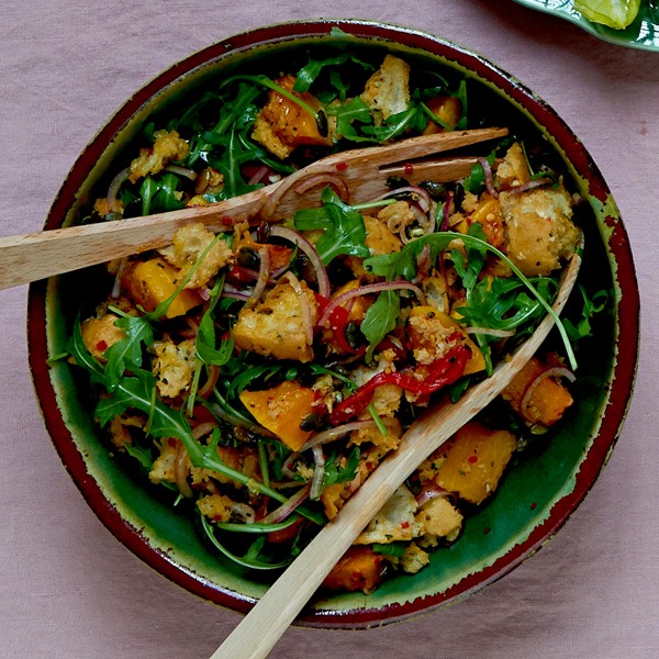 Squash ‘panzanella’