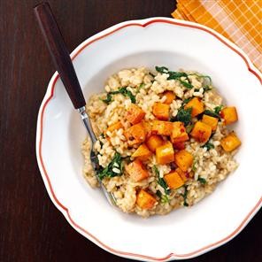 Squash risotto 