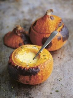 Squashy bottom soup bowls