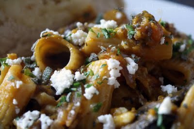 Squashy, cheesy, pasta bake
