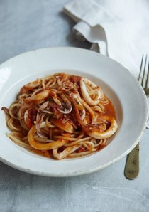 Squid spaghetti