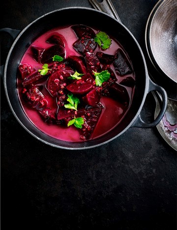 Sri Lankan beetroot curry 