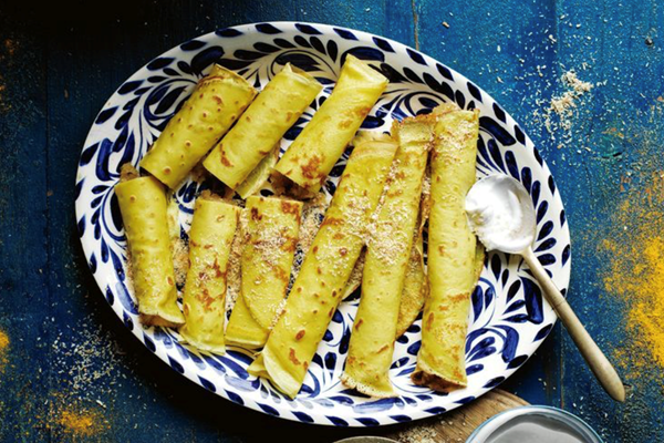 Sri Lankan coconut pancakes (Pani pol)