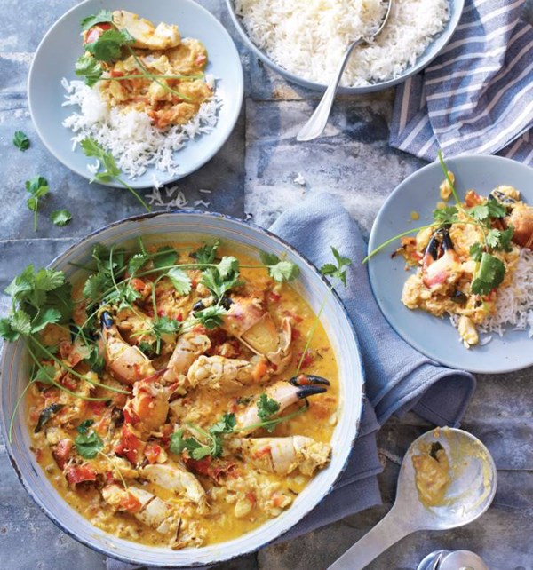 Sri Lankan crab curry