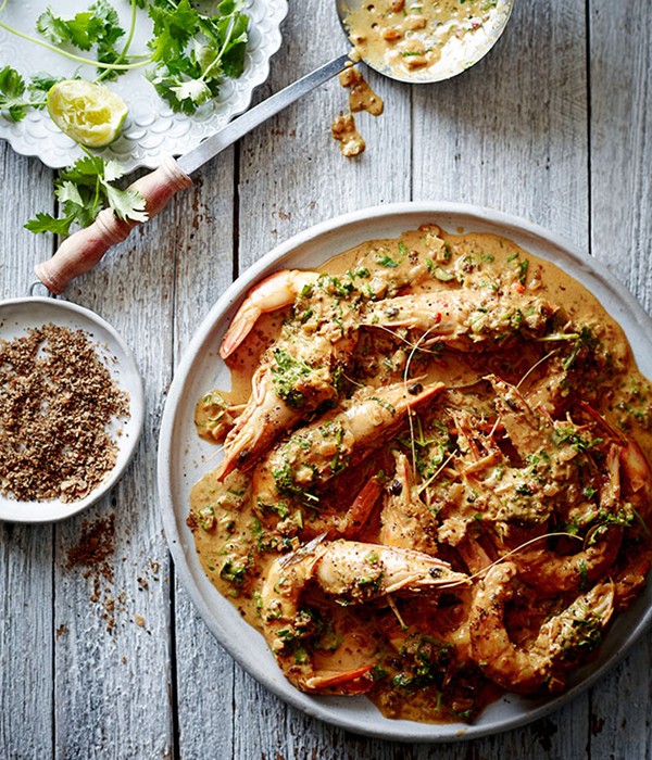 Sri Lankan prawn curry