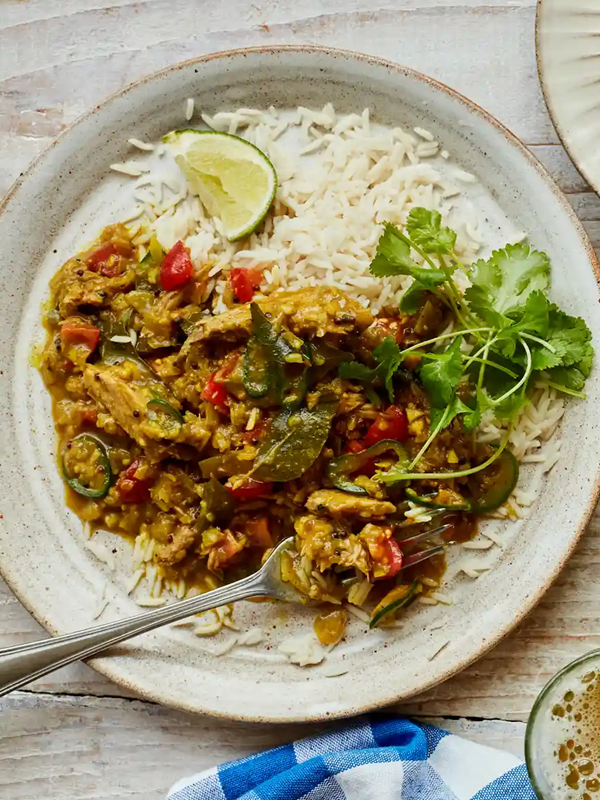 Sri Lankan-style mackerel curry