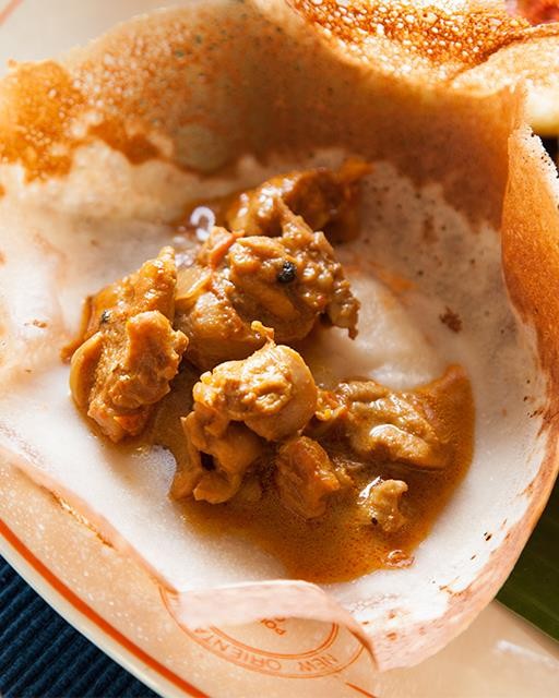 Sri Lankan yellow curry with chicken
