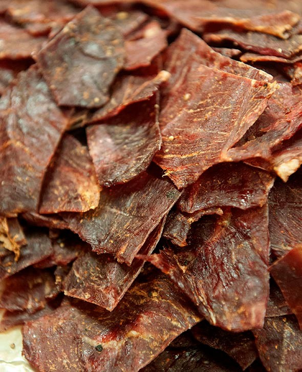 Sriracha beef jerky