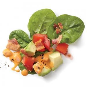 Sriracha BLT avocado salad