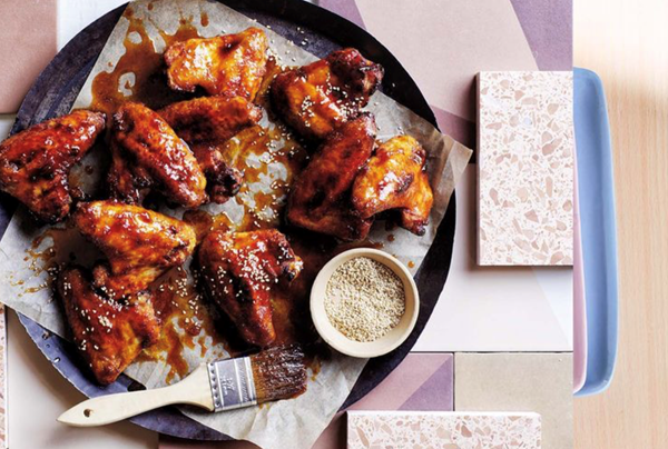 Sriracha, ginger and honey wings