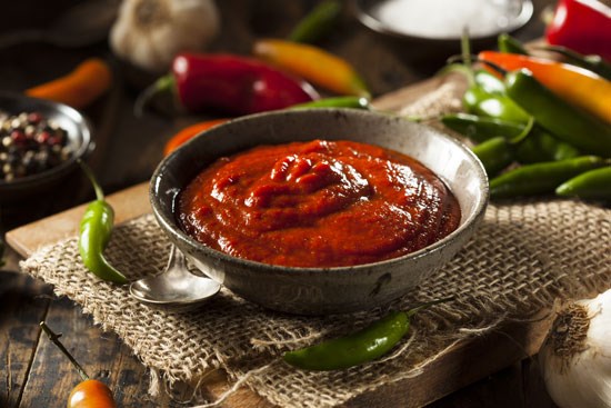 Sriracha hot sauce