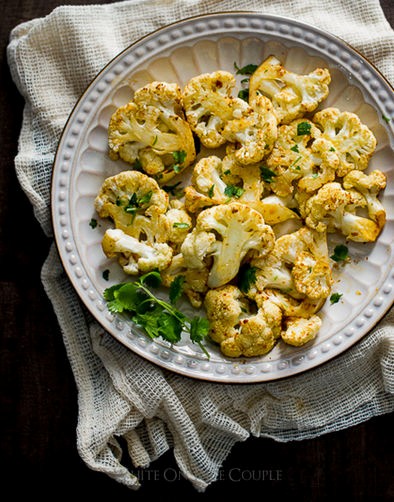 Sriracha roasted cauliflower