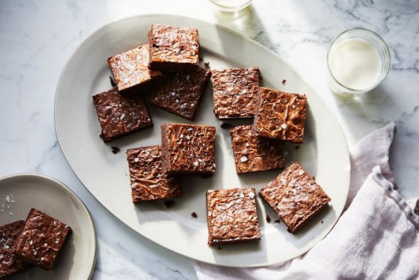  Sriracha sea salt brownies 