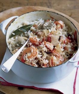St. Augustine shrimp and oyster pilau