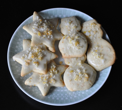 St. Clement's orange and lemon cookies