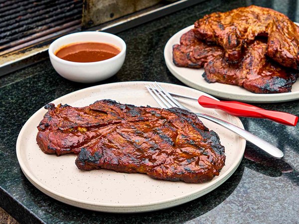St. Louis pork steaks