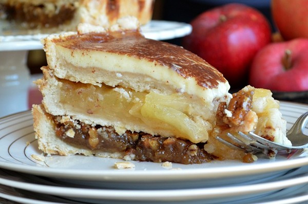Stacked fall pie