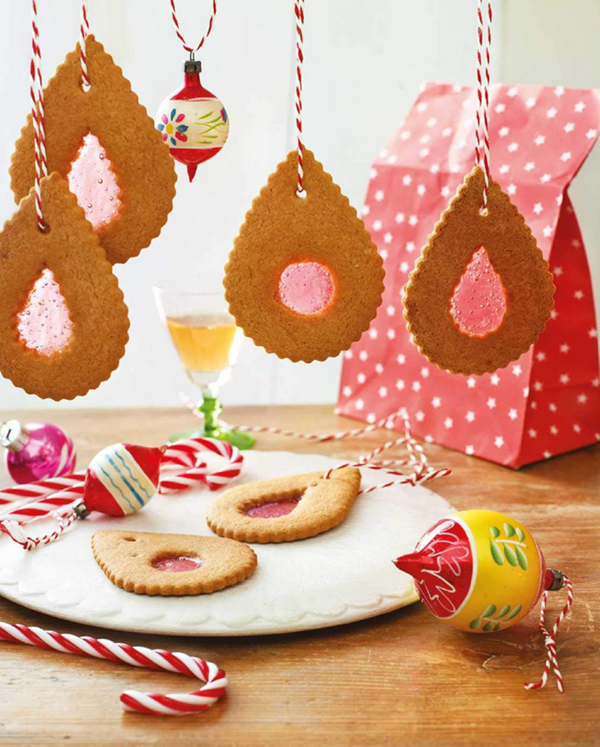 Stained glass window biscuits
