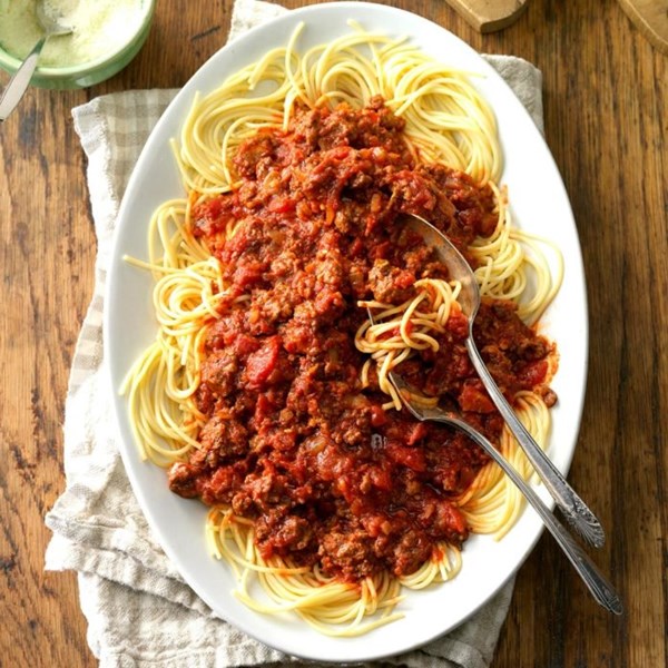 Stamp-of-approval spaghetti sauce