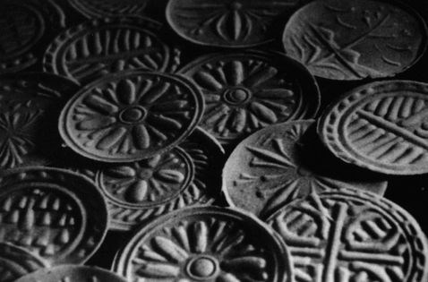 Stamped pasta (Corzetti del Levante)