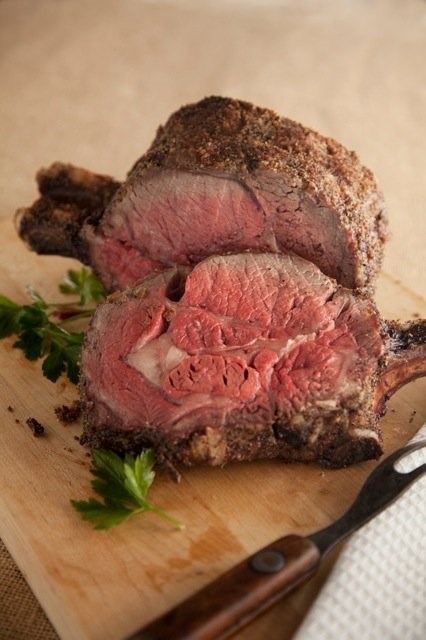Standing rib roast