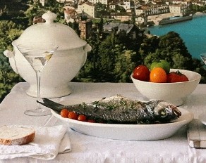  Stanley Tucci’s branzino (roasted sea bass)