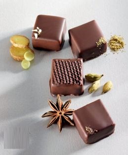 Star anise couture chocolates