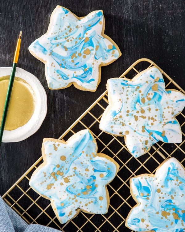 Star of David cookies