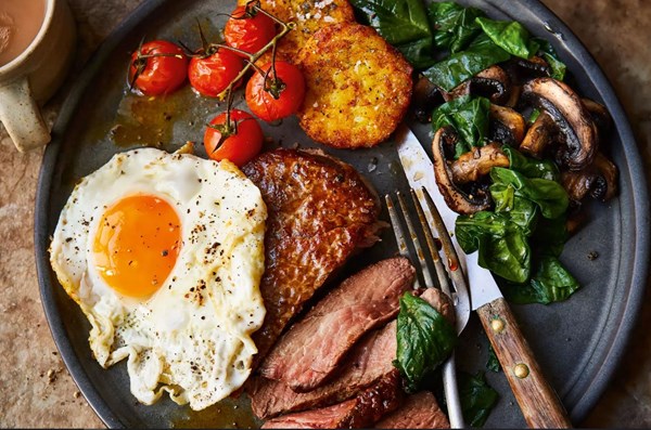 Steak & eggs